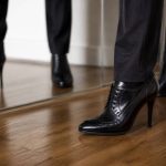 Men on high heels: schuhe, passform und stil für mehr größe